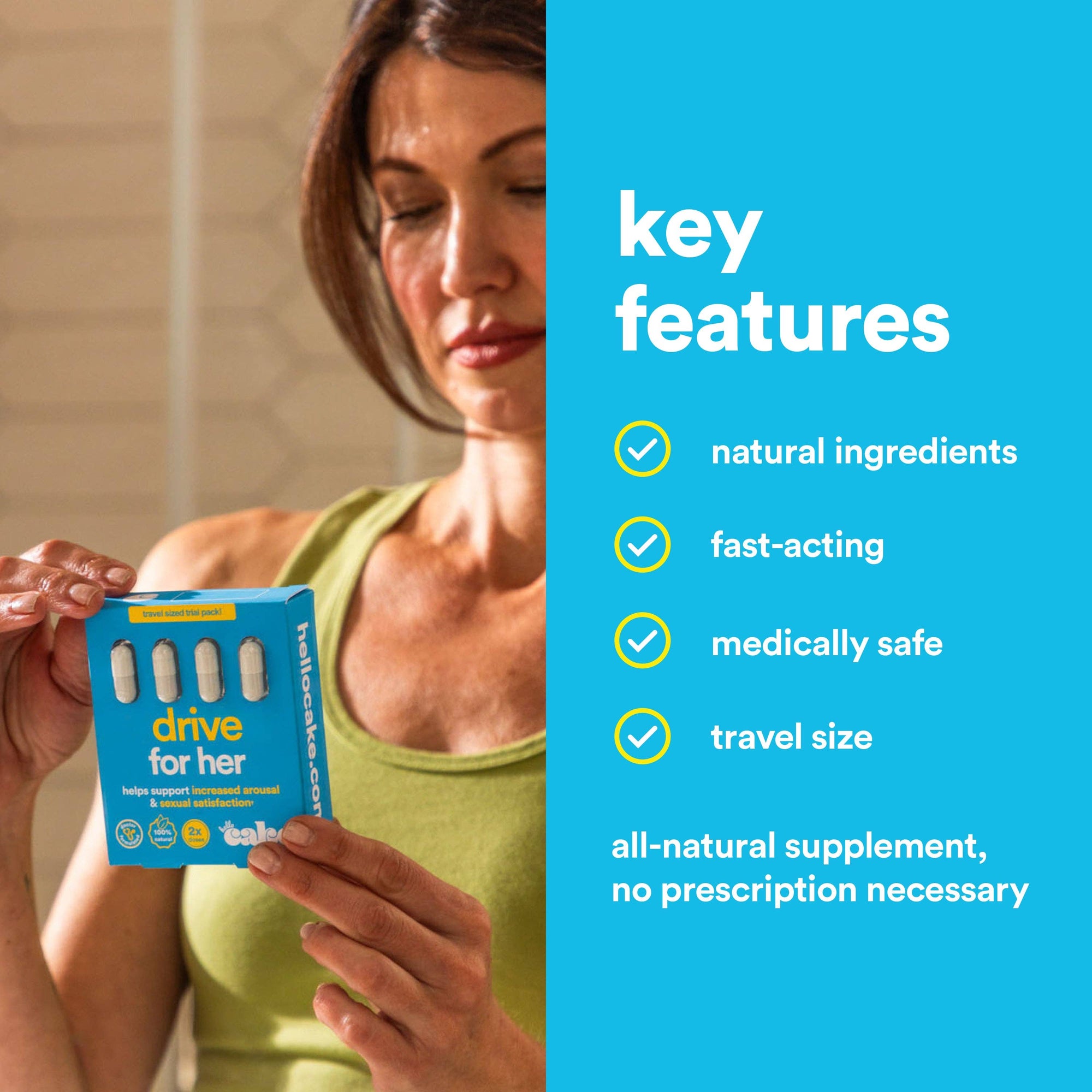 Hello Cake Sex Drive Supplement for Her