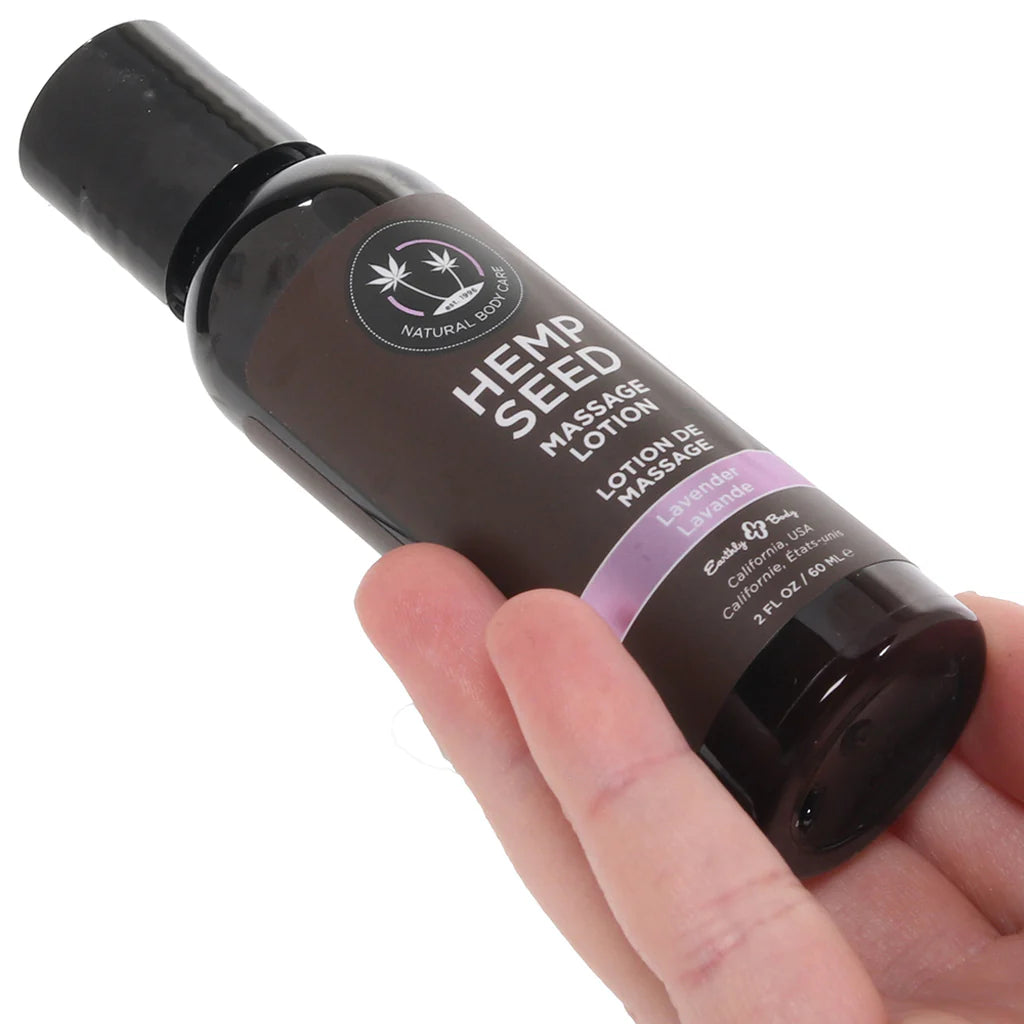 Hemp Seed Lavender Massage Lotion (2oz)
