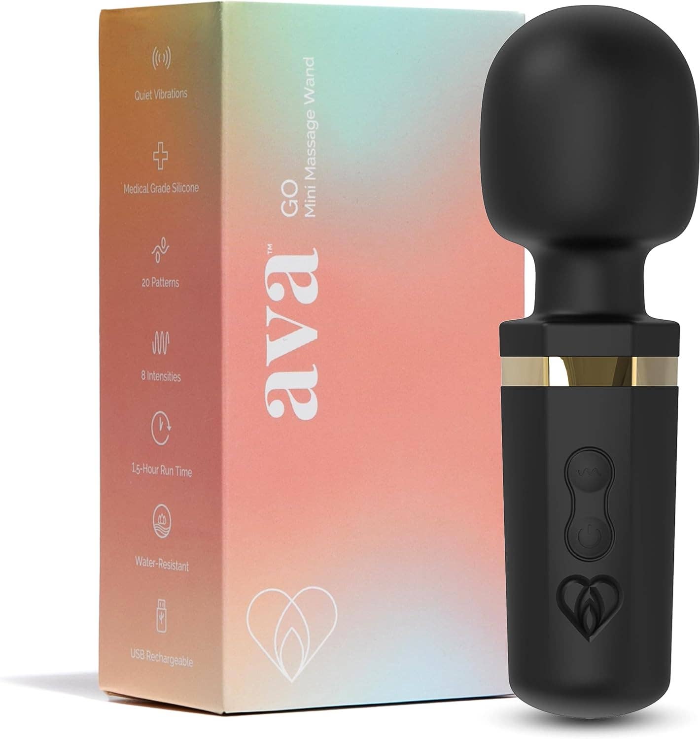 Ava Go - Mini Massage Wand Truth or Toast Ava Go - Mini Massage Wand Truth or Toast
