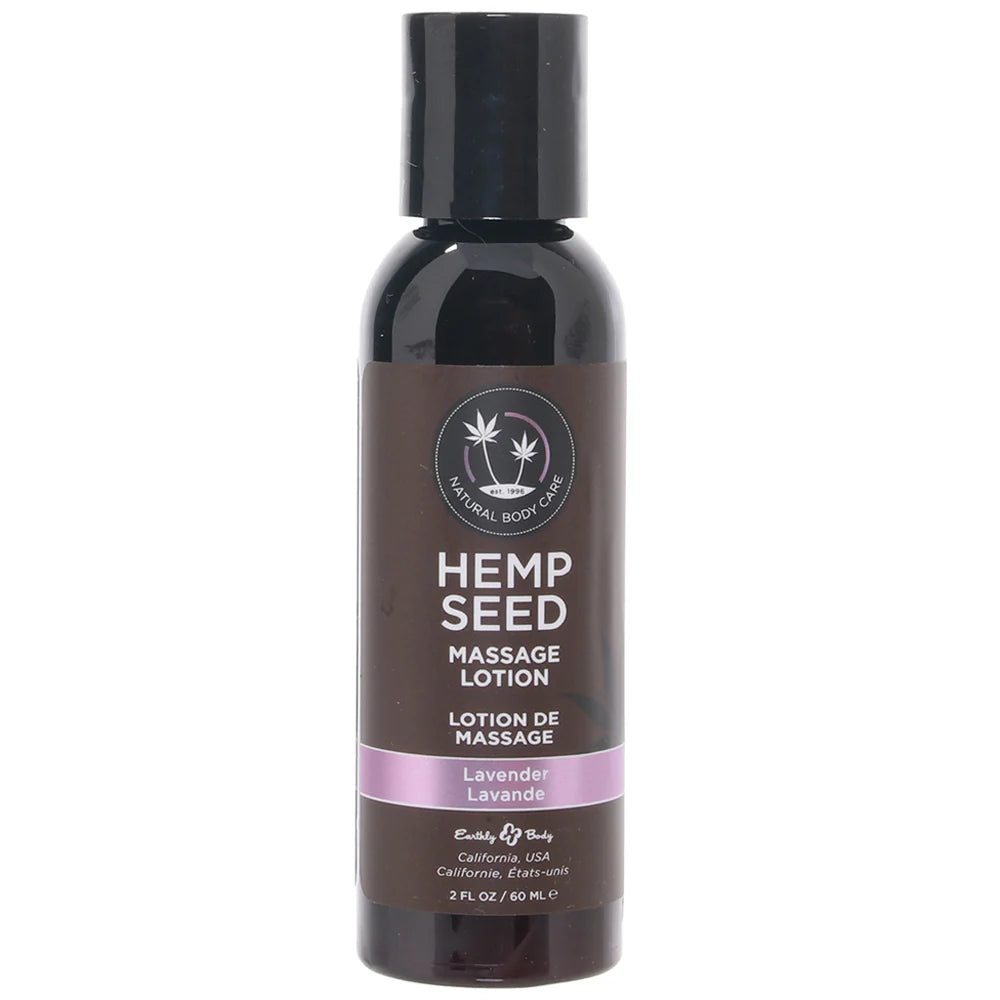 Hemp Seed Lavender Massage Lotion (2oz)