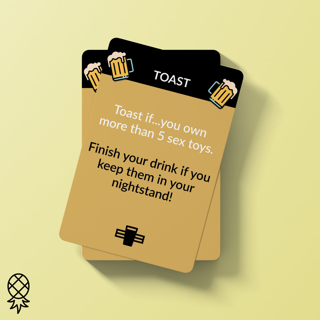 Truth or Toast Swingers | #1 Card Game for Adults in the Lifestyle, Crazy Parties, NSFW Fun, Sexy Fun and Adventurous Couples