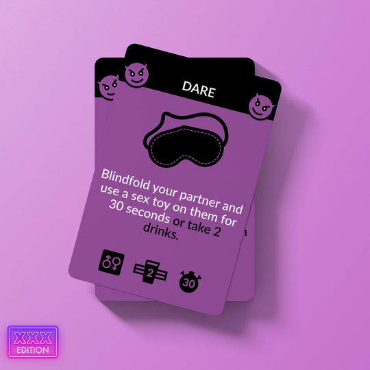 Truth or Toast X-Rated Expansion Pack | Party Card Game for Date Night, Couples, Friends, Drinking Games + Adult NSFW Parties