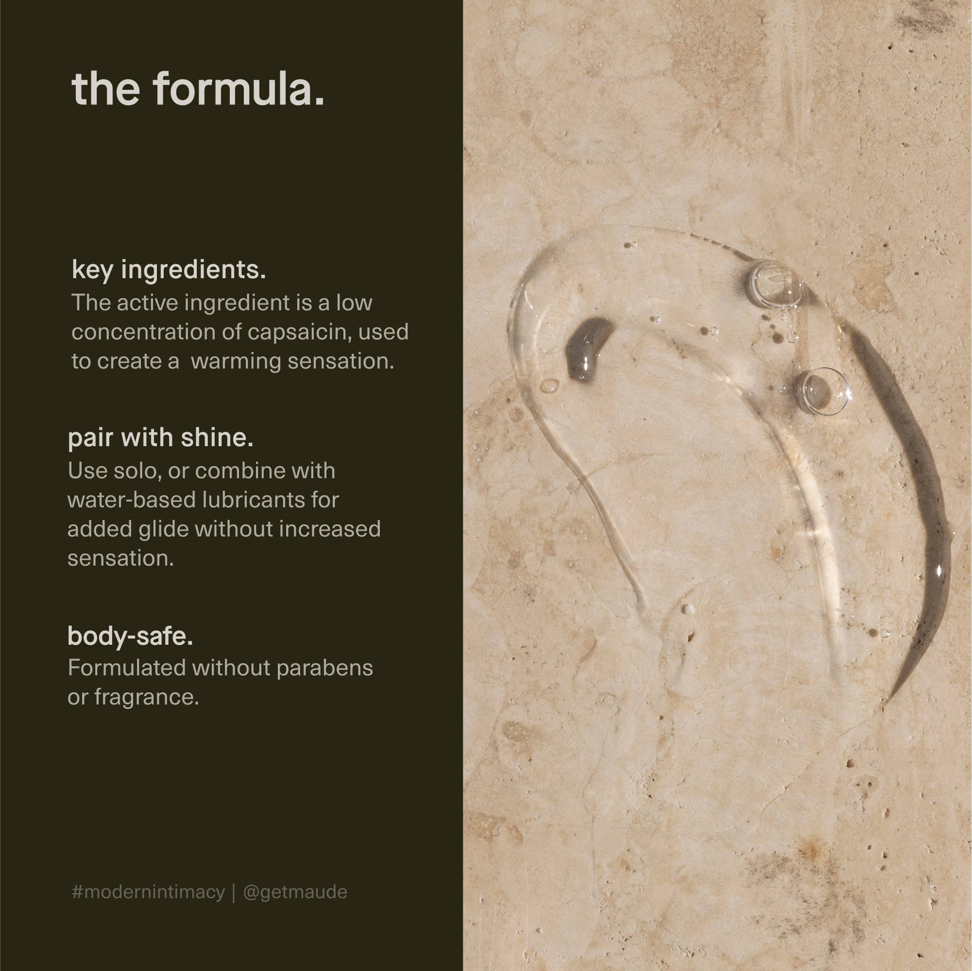 Maude Heat Warming Water-based Personal Lubricant (4 oz) Truth or Toast Maude Heat Warming Water-based Personal Lubricant (4 oz) Truth or Toast