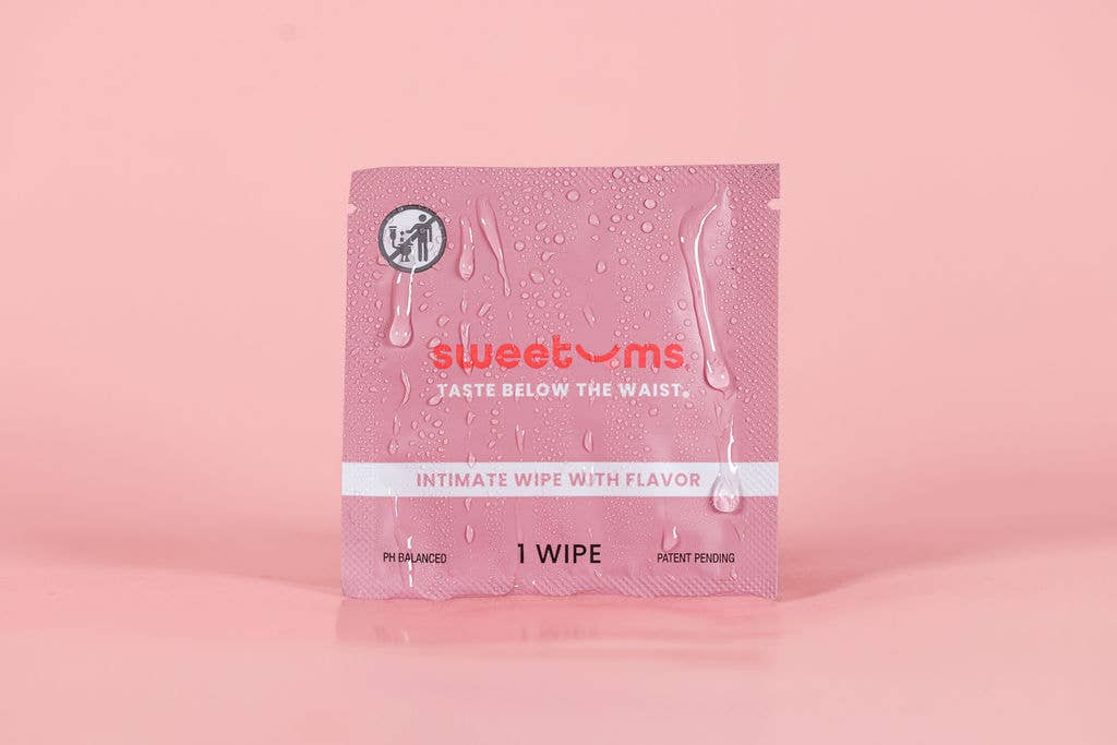 Grape Flavored Intimate Wipes Feminine Wipes Beauty Waxing