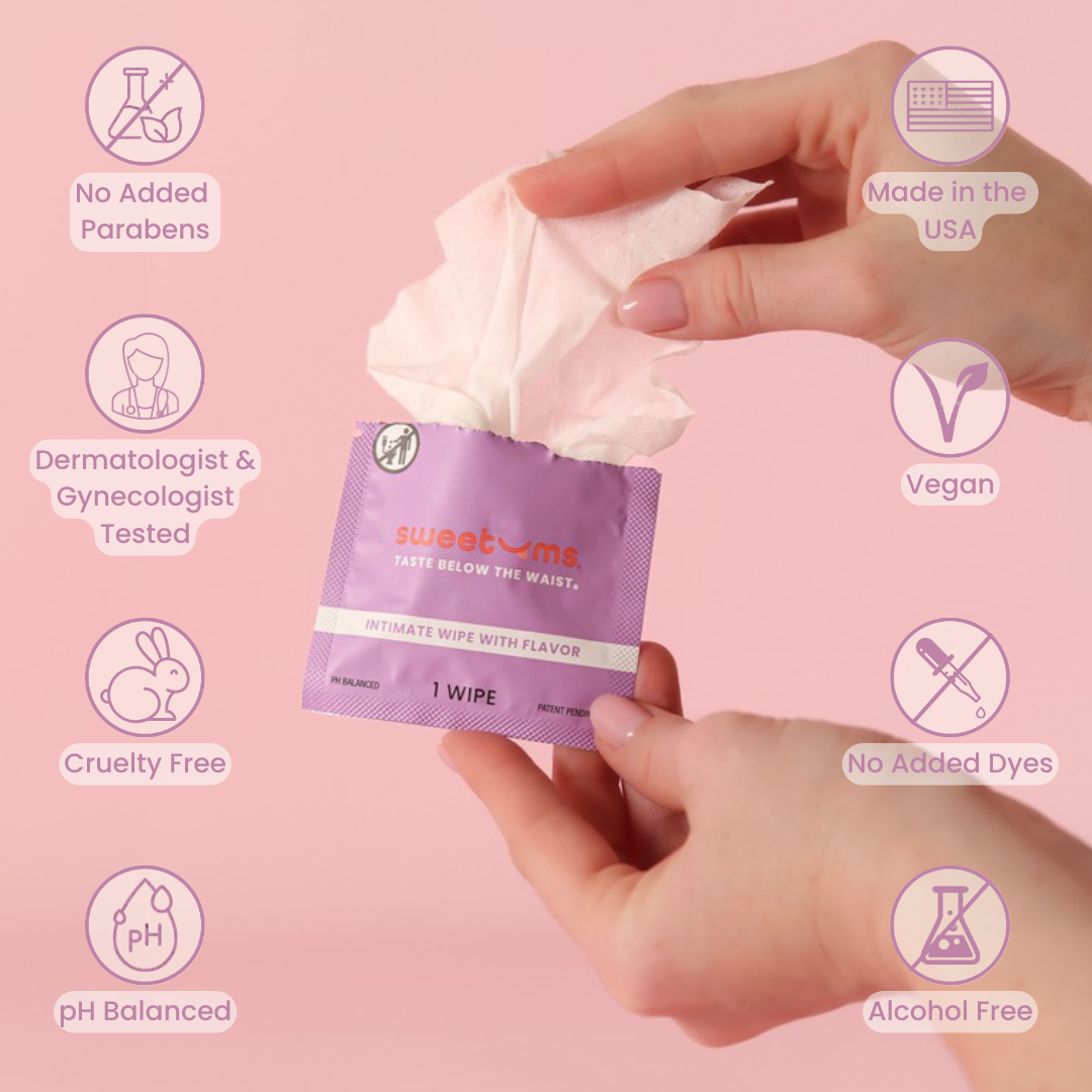 Honey Lavender Flavored Intimate Wipes Feminine Wipes