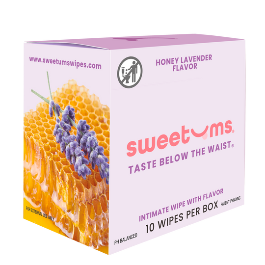 Honey Lavender Flavored Intimate Wipes Feminine Wipes