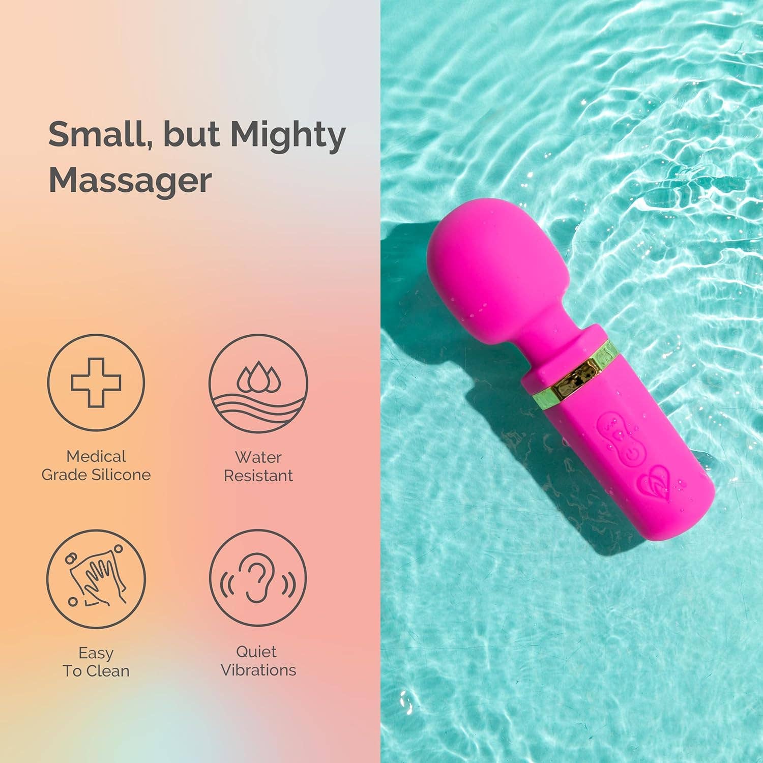Ava Go - Mini Massage Wand Truth or Toast Ava Go - Mini Massage Wand Truth or Toast