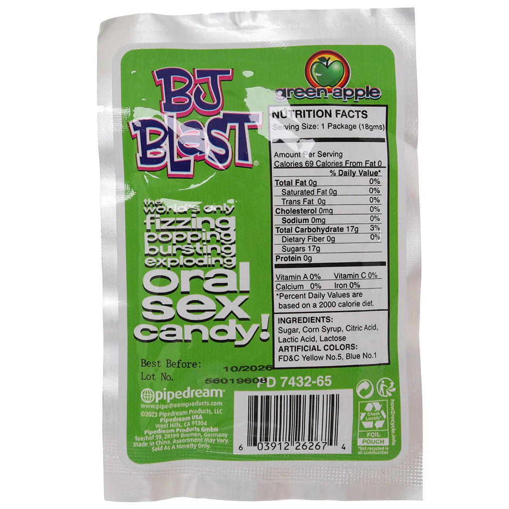 Pipedream BJ Blast Candy