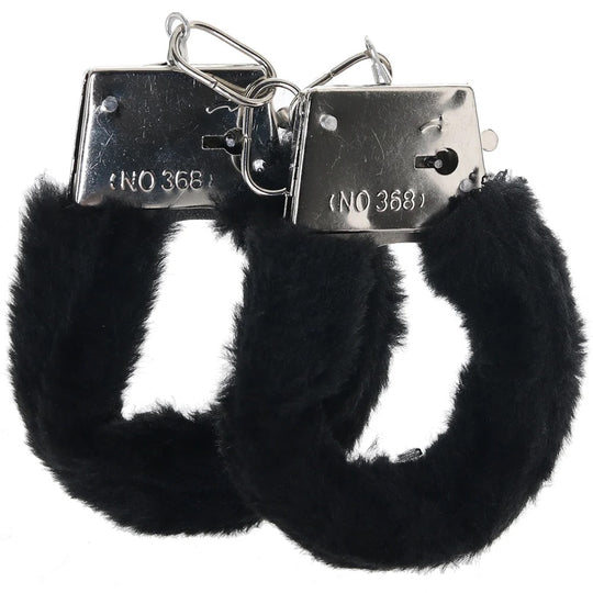 Black Sexy Furry Handcuffs