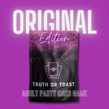 Truth or Toast OG Updated | #1 Party Card Game for Adults, Couples, Drinking Games, Date Night, Truth or Dare + Parties