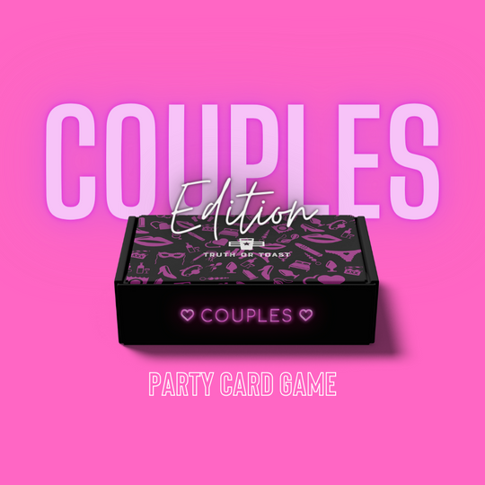Truth or Toast Couples | Truth or Dare Party Game for Adult Game Night, Swinger Parties and Sexy Adventures