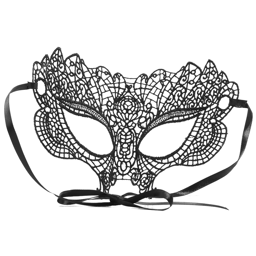 Sexy Lace Mask in Black