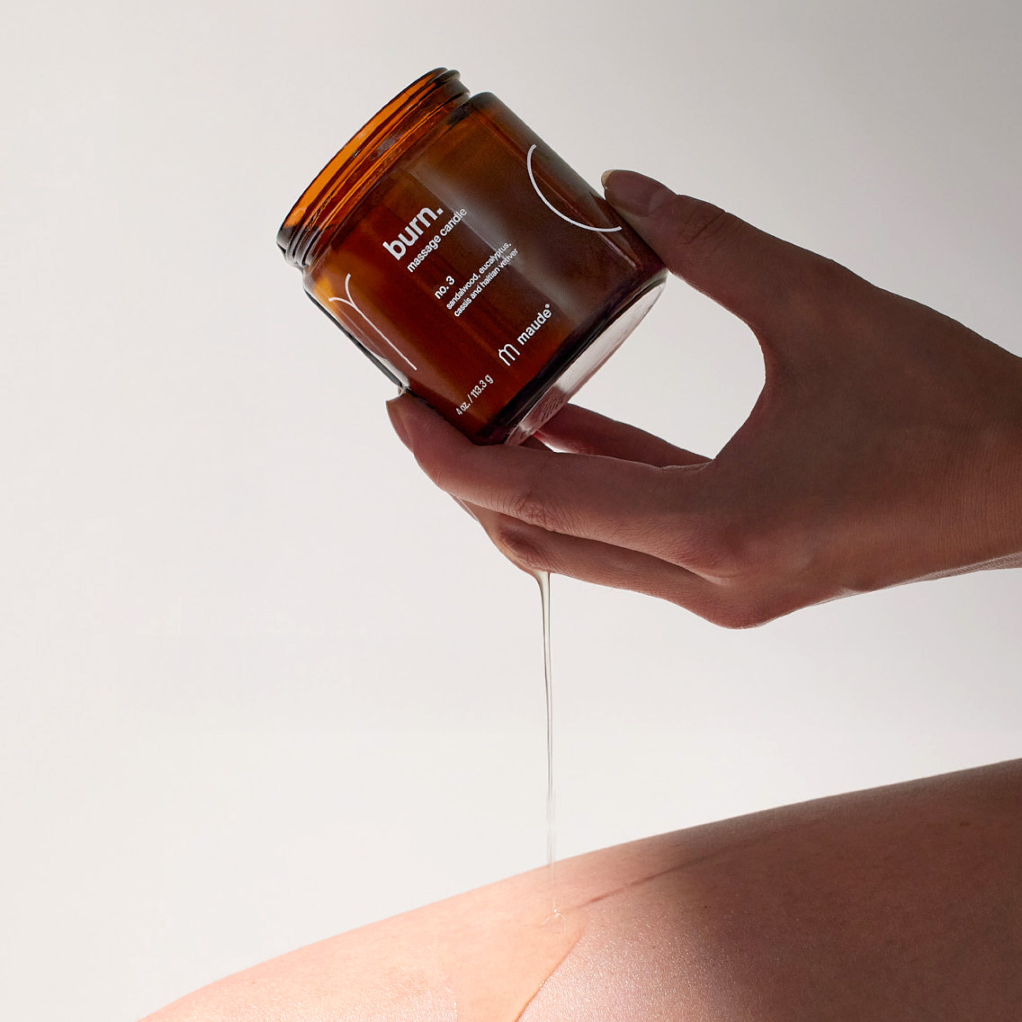 Maude Burn Massage Candle (scent no. 3) - 4oz