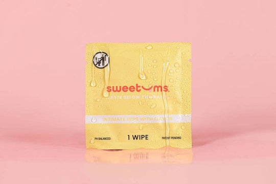 Pina Colada Flavored Intimate Wipes Feminine Wipes