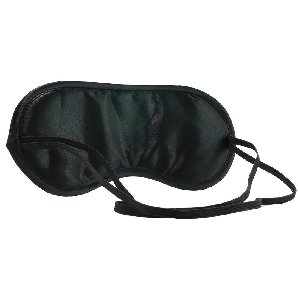 Black Satin Super Soft Blackout Blindfold