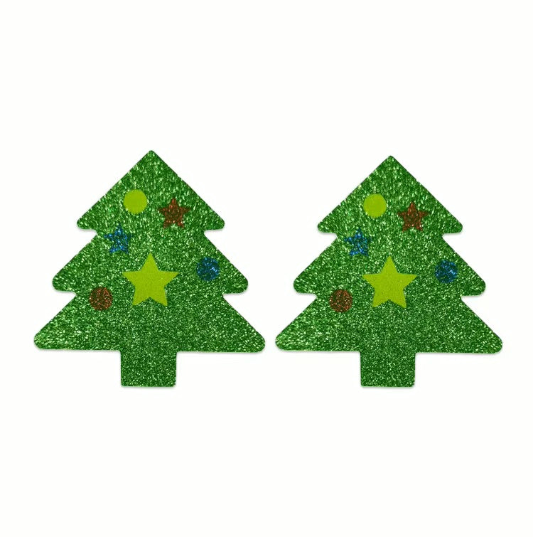 Christmas Tree Nipple Pasties