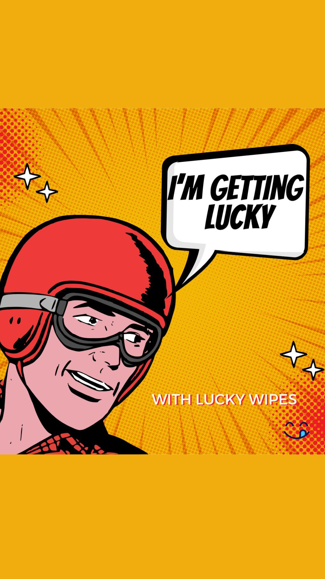 Lucky Wipes For Men Banana Flavor