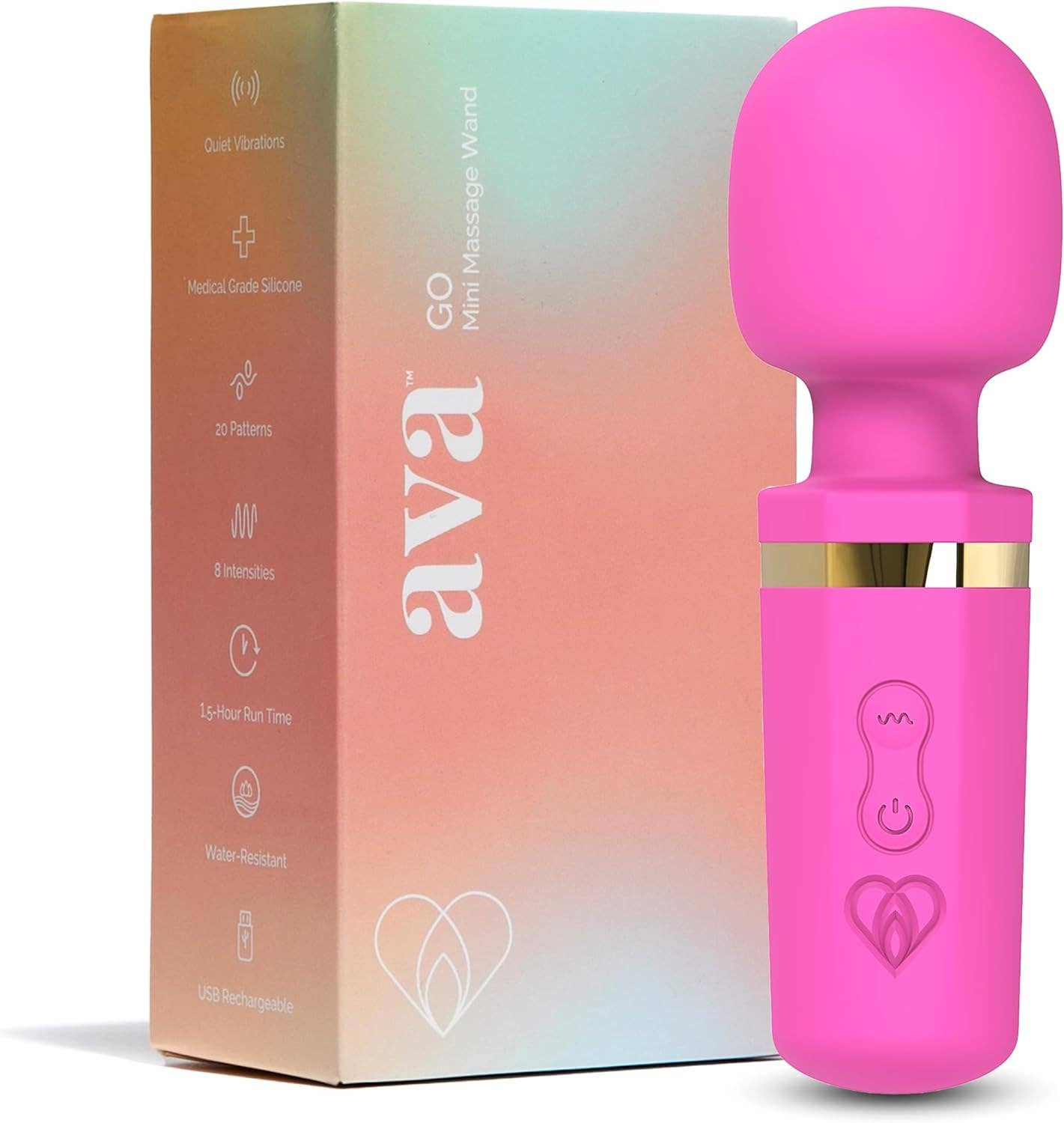Ava Go - Mini Massage Wand Truth or Toast Ava Go - Mini Massage Wand Truth or Toast