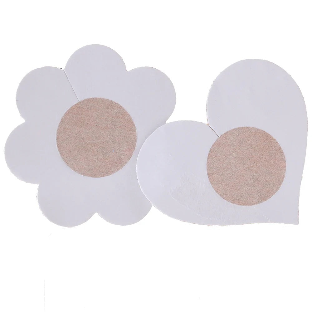 Glow in the Dark Heart & Flower Nipple Cover Pasties Set