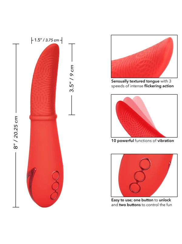 Laguna Beach Lover Red Vibrator