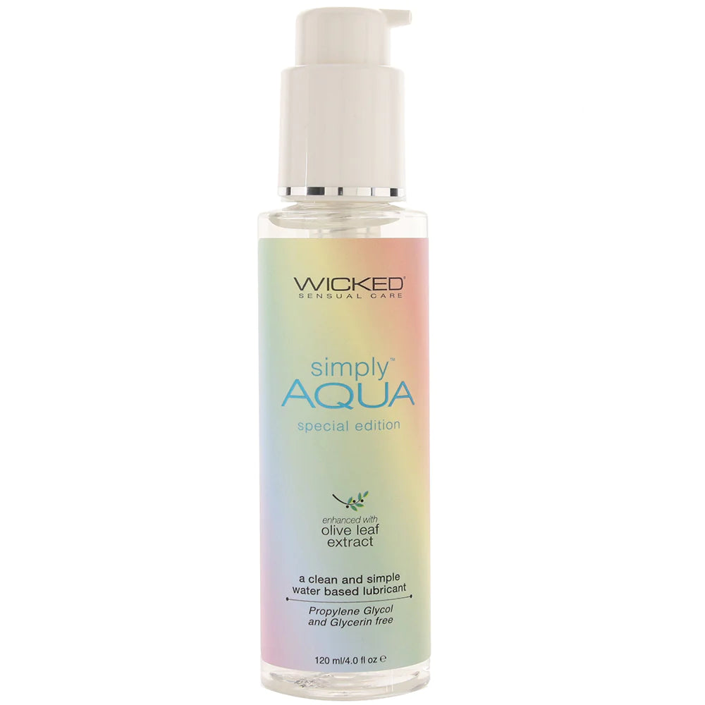 Wicked Simply Aqua Special Edition Lube 4oz