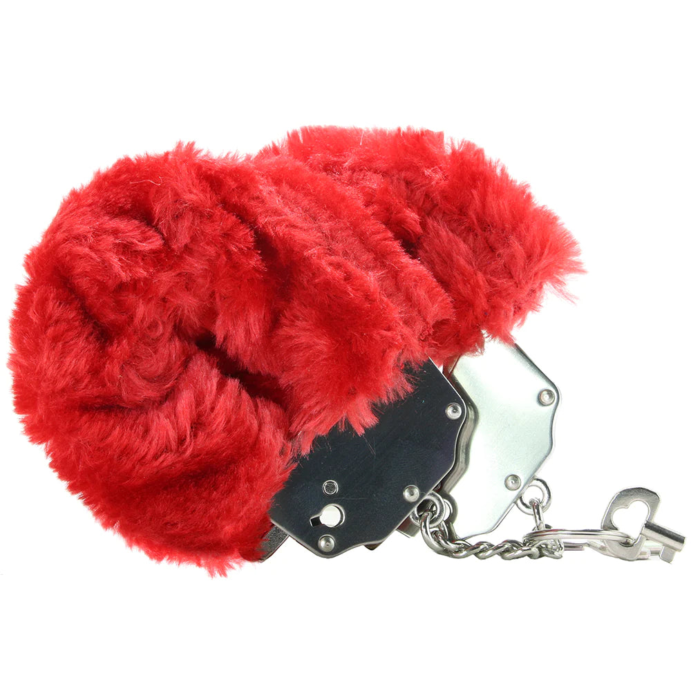 Red Sexy Furry Handcuffs