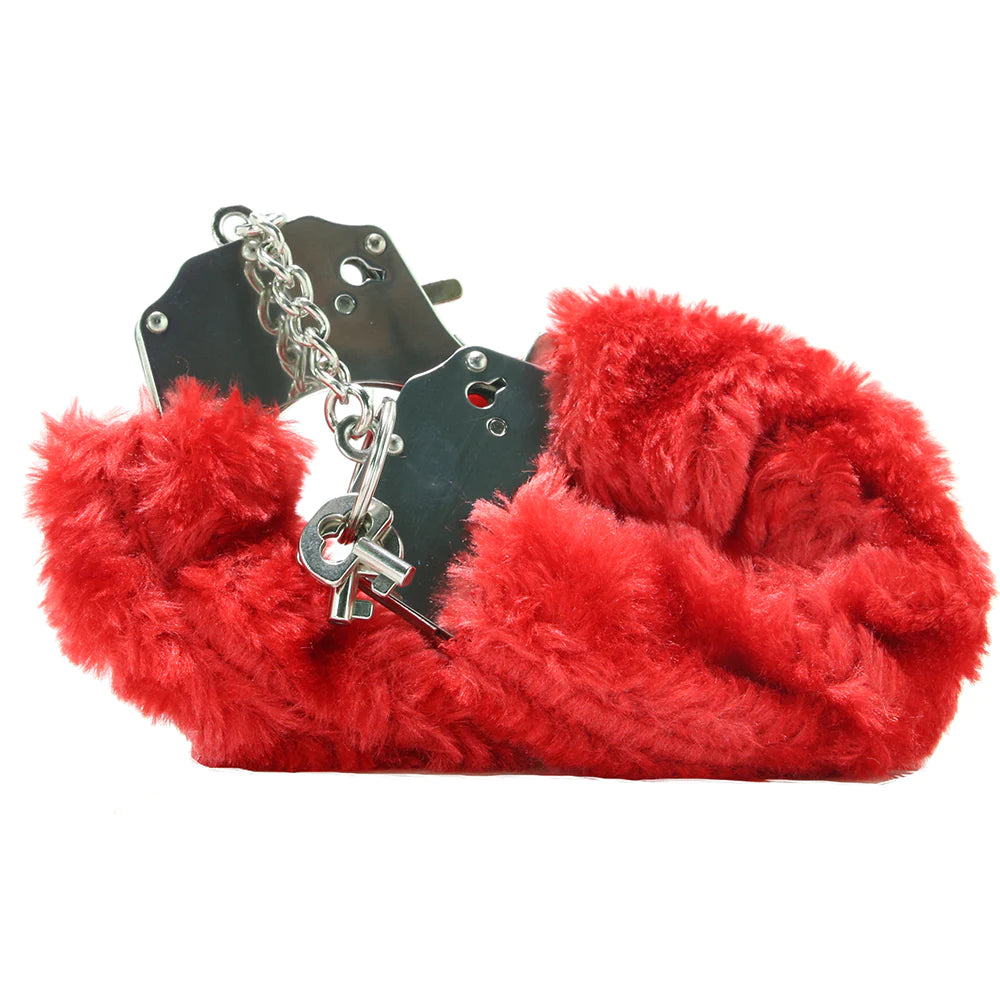 Red Sexy Furry Handcuffs