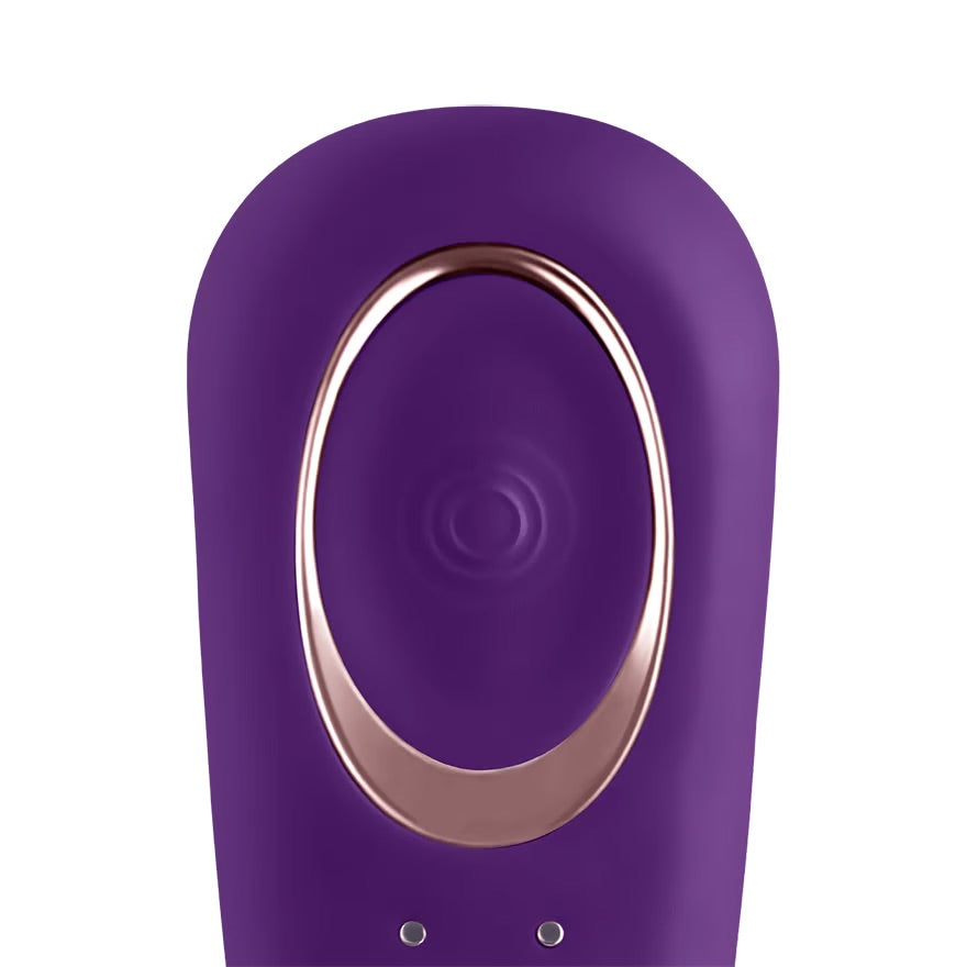 Satisfyer Double Classic Partner Vibrator (Purple)