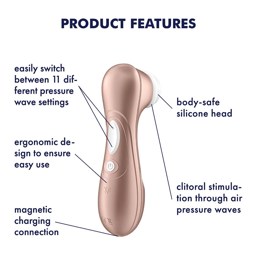 Satisfyer Pro 2 Airpulse Stimulator (Pink)