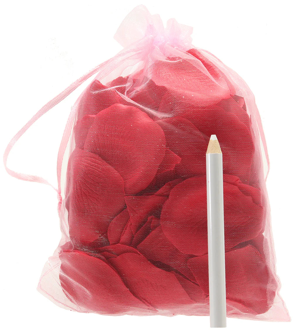 Romantic Red Writable Rose Petals