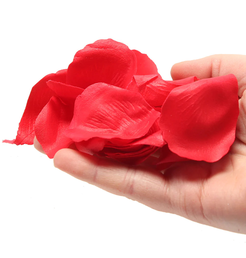 Romantic Red Writable Rose Petals