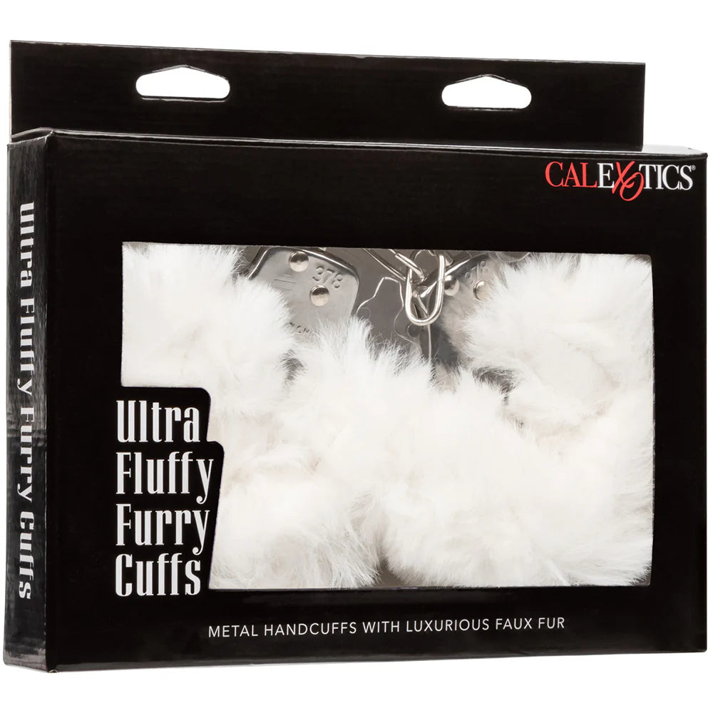 White Ultra Furry Handcuffs