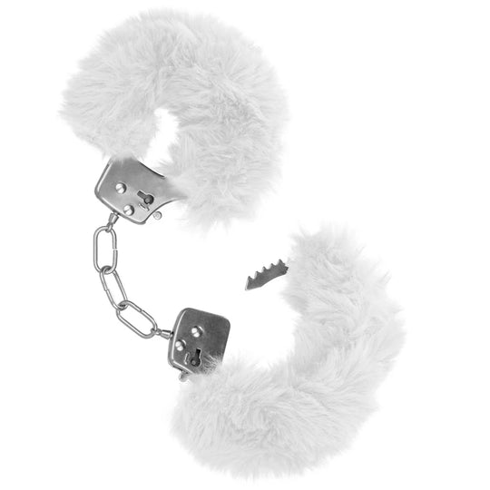 White Ultra Furry Handcuffs